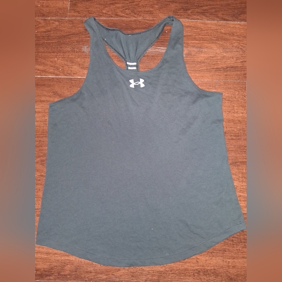 Under Armour Women's Charcoal Tank Top - Picture 1 of 1